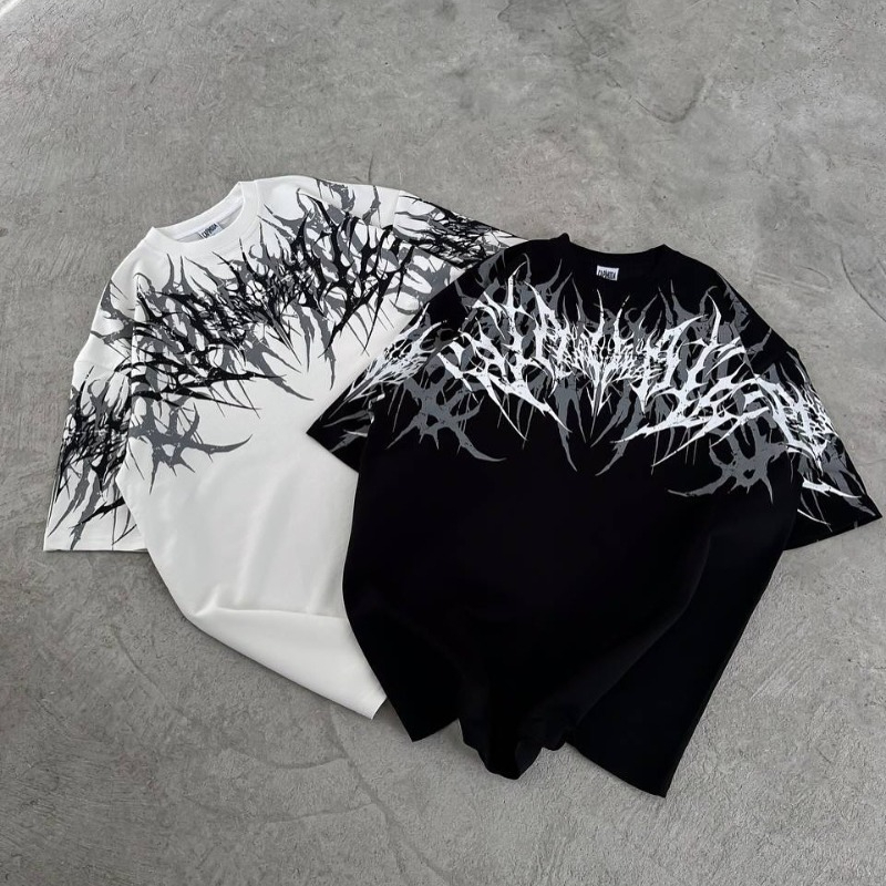 Streetwear Brand Fonts - Camiseta Oversize Unisex de la Marca