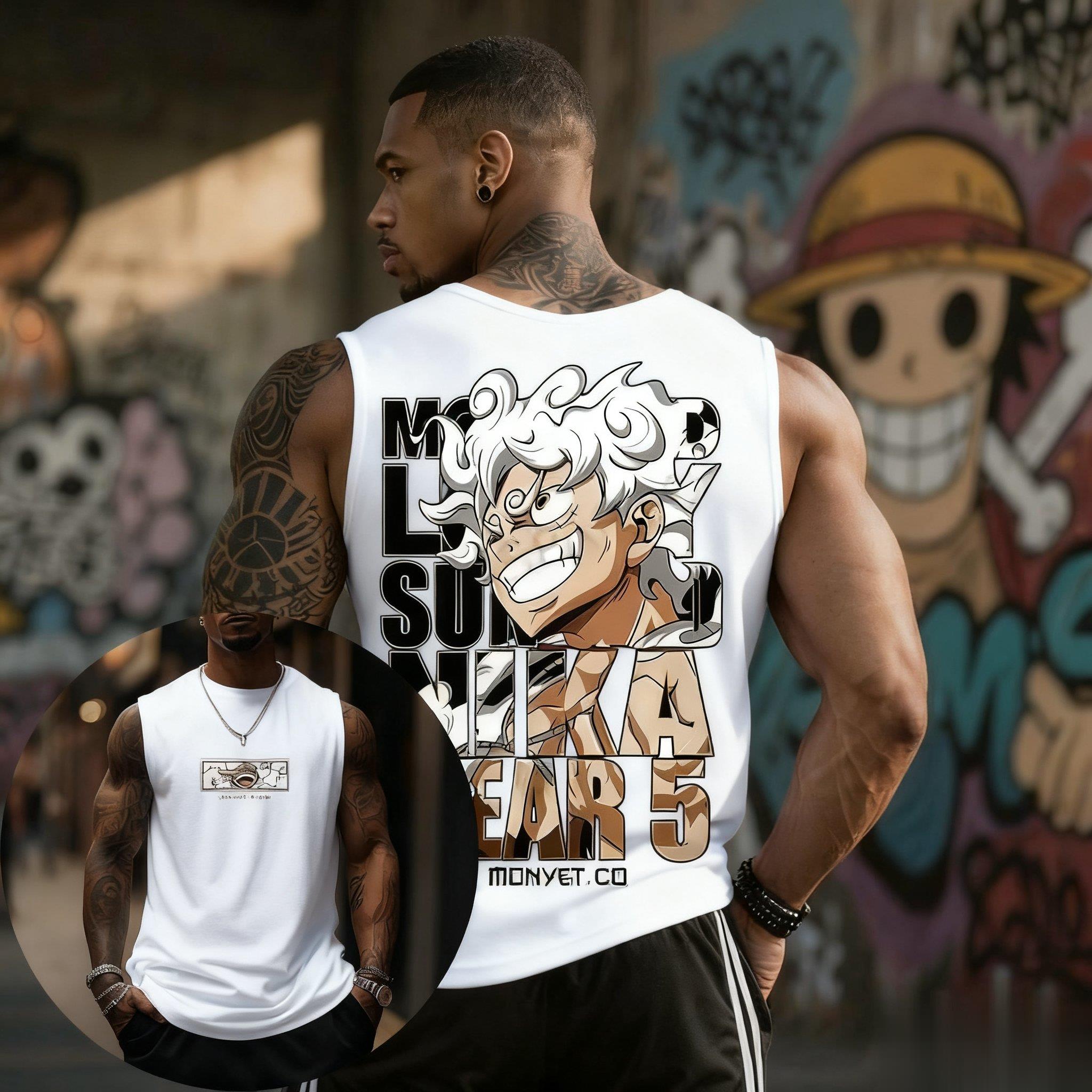 Good Streetwear Brand - Camiseta sin mangas de One Piece