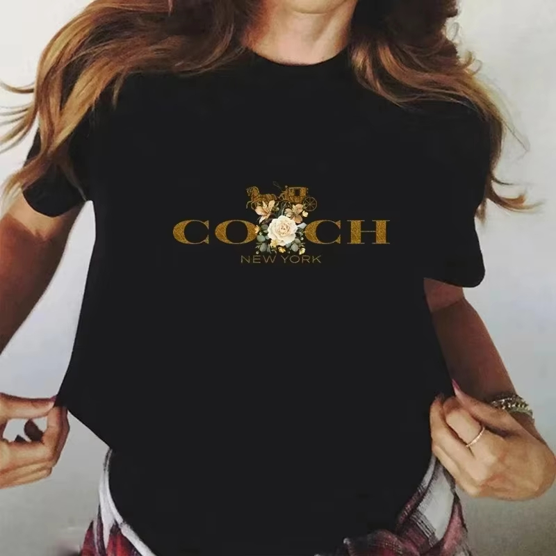 Streetwear Brand With Flower Logo - Camiseta Clásica con Logotipo de Carriage