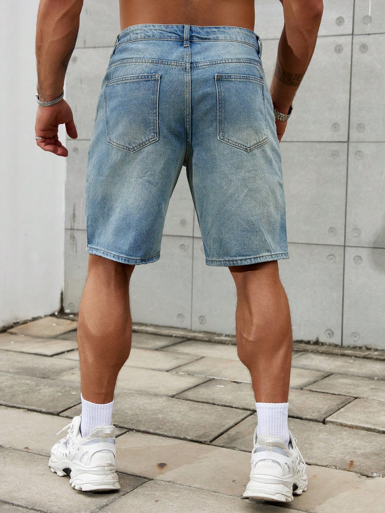 Pantalones vaqueros cortos ras - Streetwear Brand For Men reseña y precio