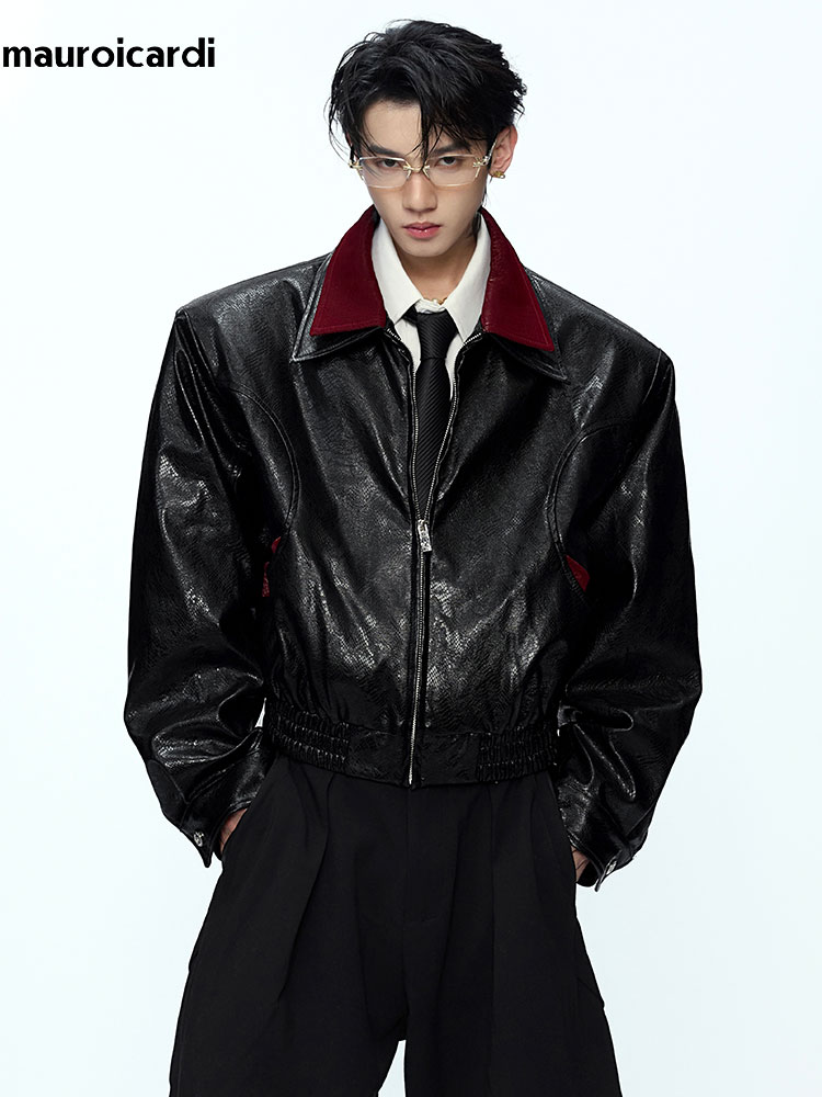 Mauroicardi-Chaqueta corta de  - Streetwear Brand For Men reseña y precio